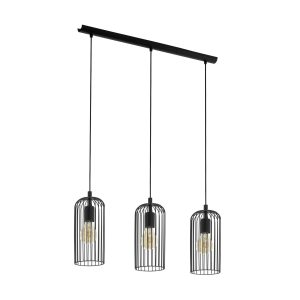 EGLO hanglamp Roccamena 1 – e27 – 73 cm – zwart EGLO hanglamp Roccamena 1 – e27 – 73 cm – zwart