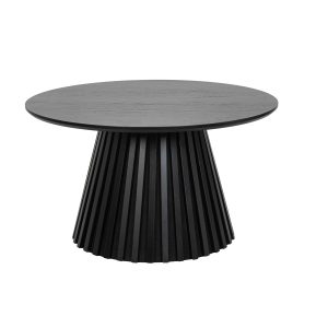 Furnhouse ronde salontafel Svendborg – Zwart – Ø 80 cm