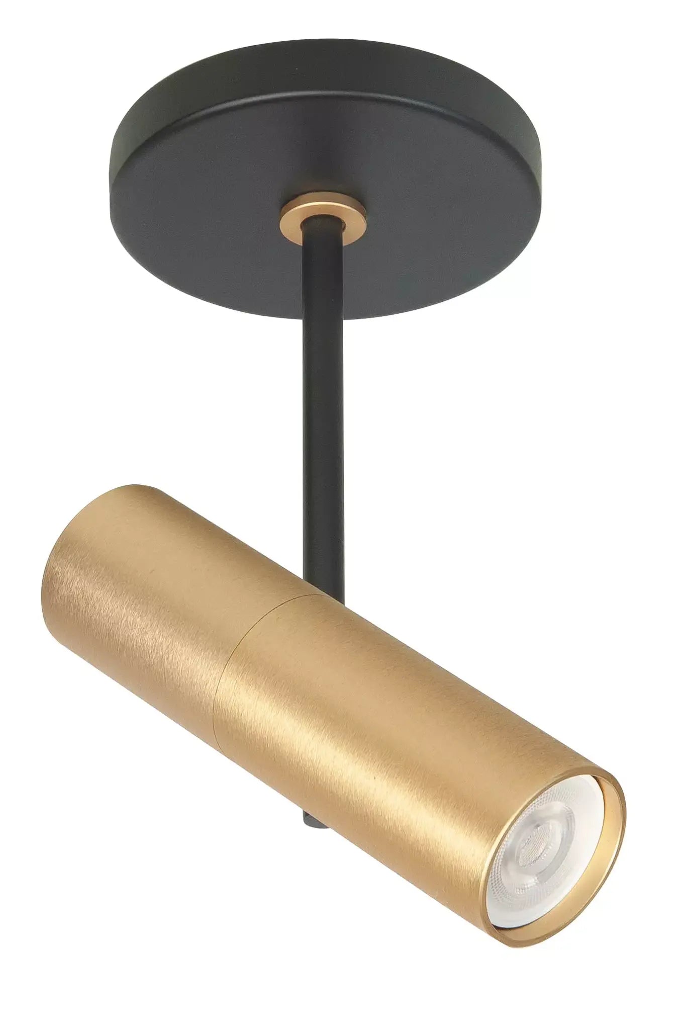 Highlight spot Trend - 1 lichts - 10 x 24 cm - zwart goud