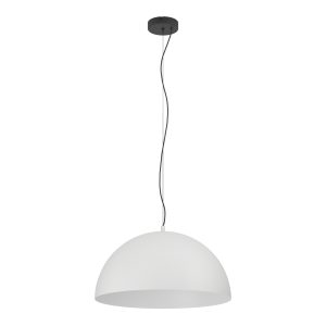 EGLO hanglamp Gaetano 1 – e27 – ø 53,5 cm – grijs/wit EGLO hanglamp Gaetano 1 – e27 – ø 53,5 cm – grijs/wit