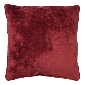 CHLOE | sierkussen 50×50 cm | Merlot | rood | Hoii | met duurzame kuss CHLOE | sierkussen 50×50 cm | Merlot | rood | Hoii | met duurzame kuss