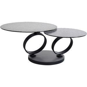 Kare Design Salontafel Beverly Bubble zwart Kare Design Salontafel Beverly Bubble zwart