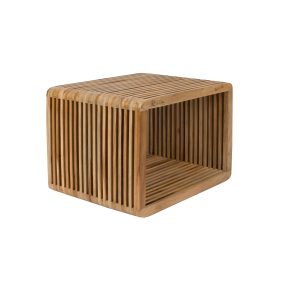 Housecraft Living Djia Kastje/ Nachtkastje Teak Hout Klein – Bruin