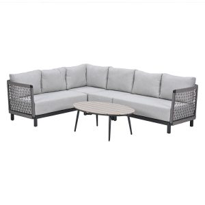 Garden Impressions Loungeset Oliver 5-delig – valley sand Garden Impressions Loungeset Oliver 5-delig – valley sand