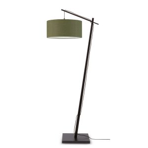GOOD&MOJO vloerlamp Andes – groen – Ø47cm