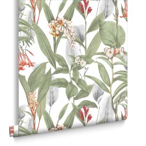 Graham & Brown Vliesbehang – Botanical Powder -10mx52cm Graham & Brown Vliesbehang – Botanical Powder -10mx52cm