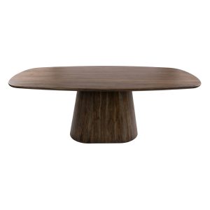 Giga Meubel Eettafel Central – Deens Ovaal Bruin Hout – 215x105x77cm Giga Meubel Eettafel Central – Deens Ovaal Bruin Hout – 215x105x77cm