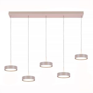 Freelight hanglamp Alieno – 5 lichts – 120 x 150 cm – beige Freelight hanglamp Alieno – 5 lichts – 120 x 150 cm – beige