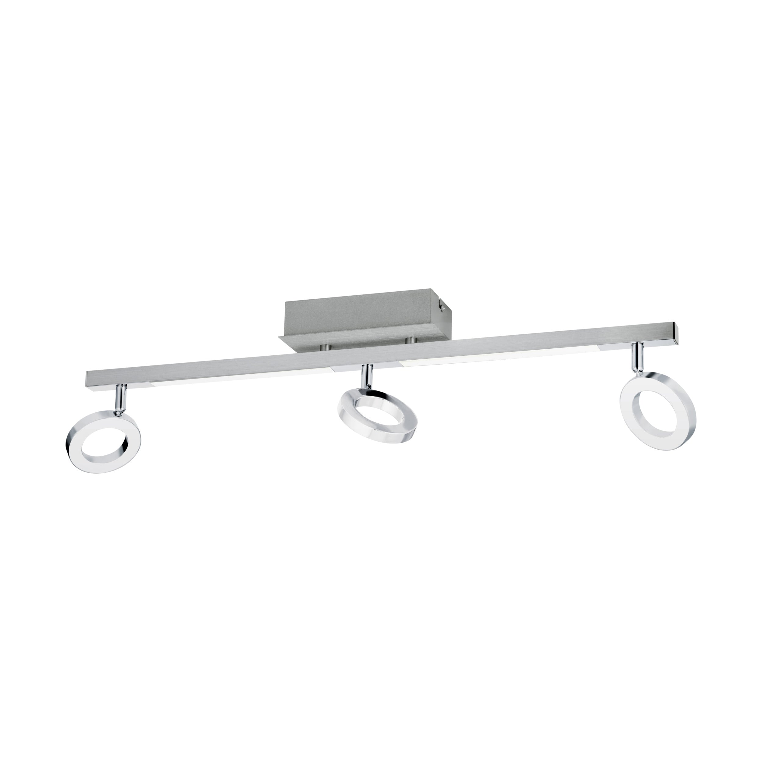 EGLO spot Cardillio 1 - 5 lichts - aluminium, chroom - gesatineerd