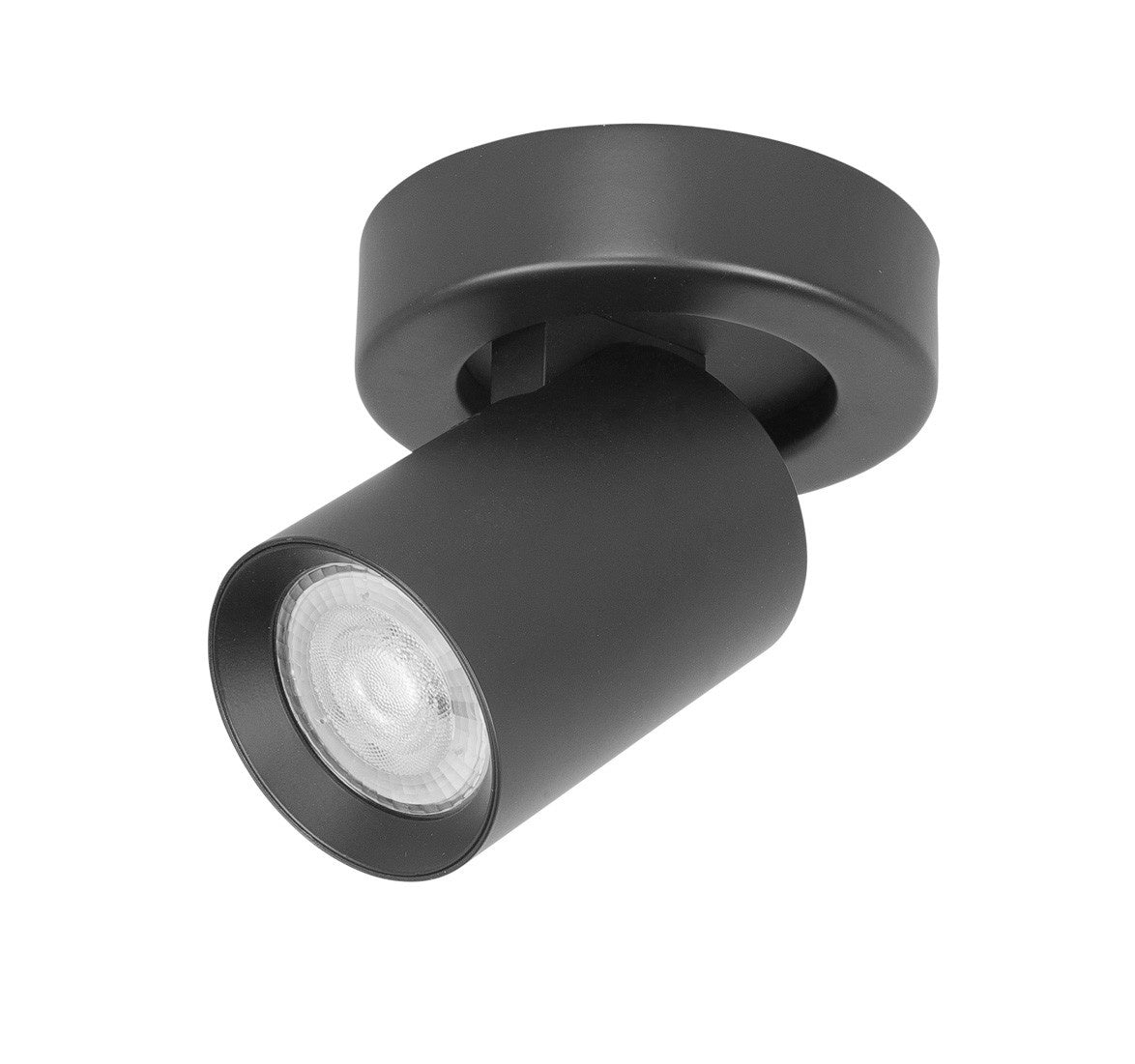Highlight spot Oliver - 1 lichts - 10 x 13 cm - zwart