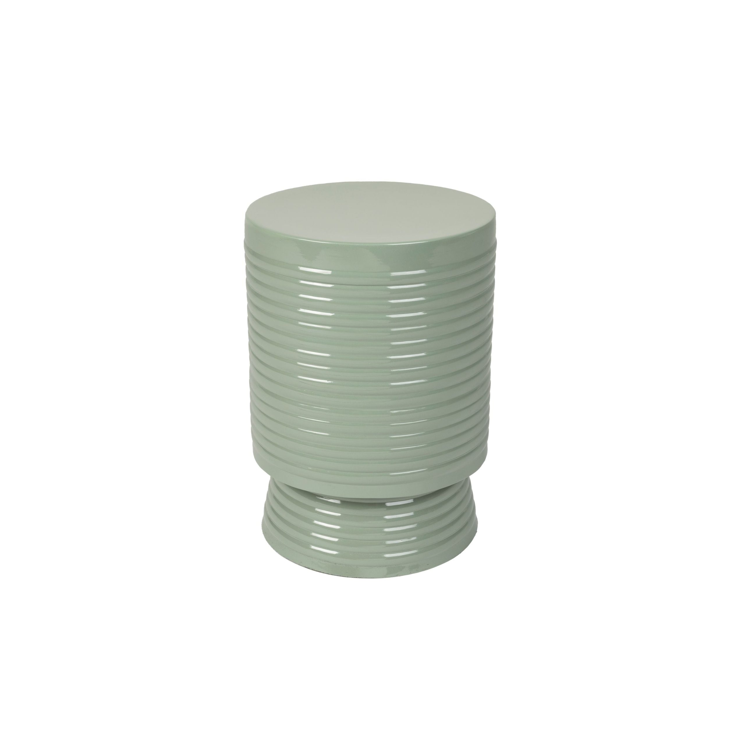 Housecraft Living Sven Bijzettafel Rond Metaal 25x25 (S) cm Groen