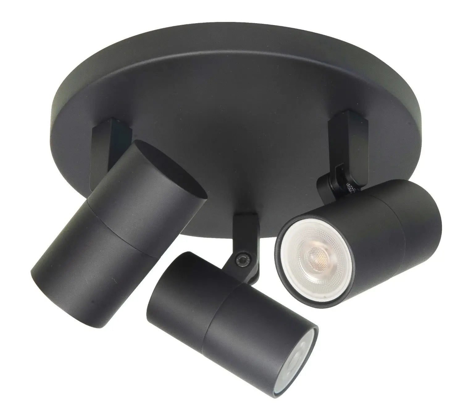 Highlight spot Picollo - 3 lichts - 17 x 11 cm - zwart
