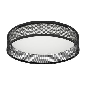 EGLO plafondlamp Luppineria – led – ø 38,5 cm – zwart/wit – staal EGLO plafondlamp Luppineria – led – ø 38,5 cm – zwart/wit – staal