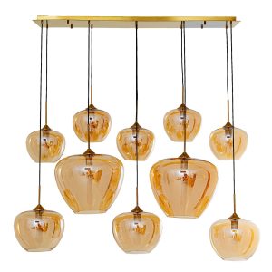 Kare Design Hanglamp Sphere 10 amber Kare Design Hanglamp Sphere 10 amber