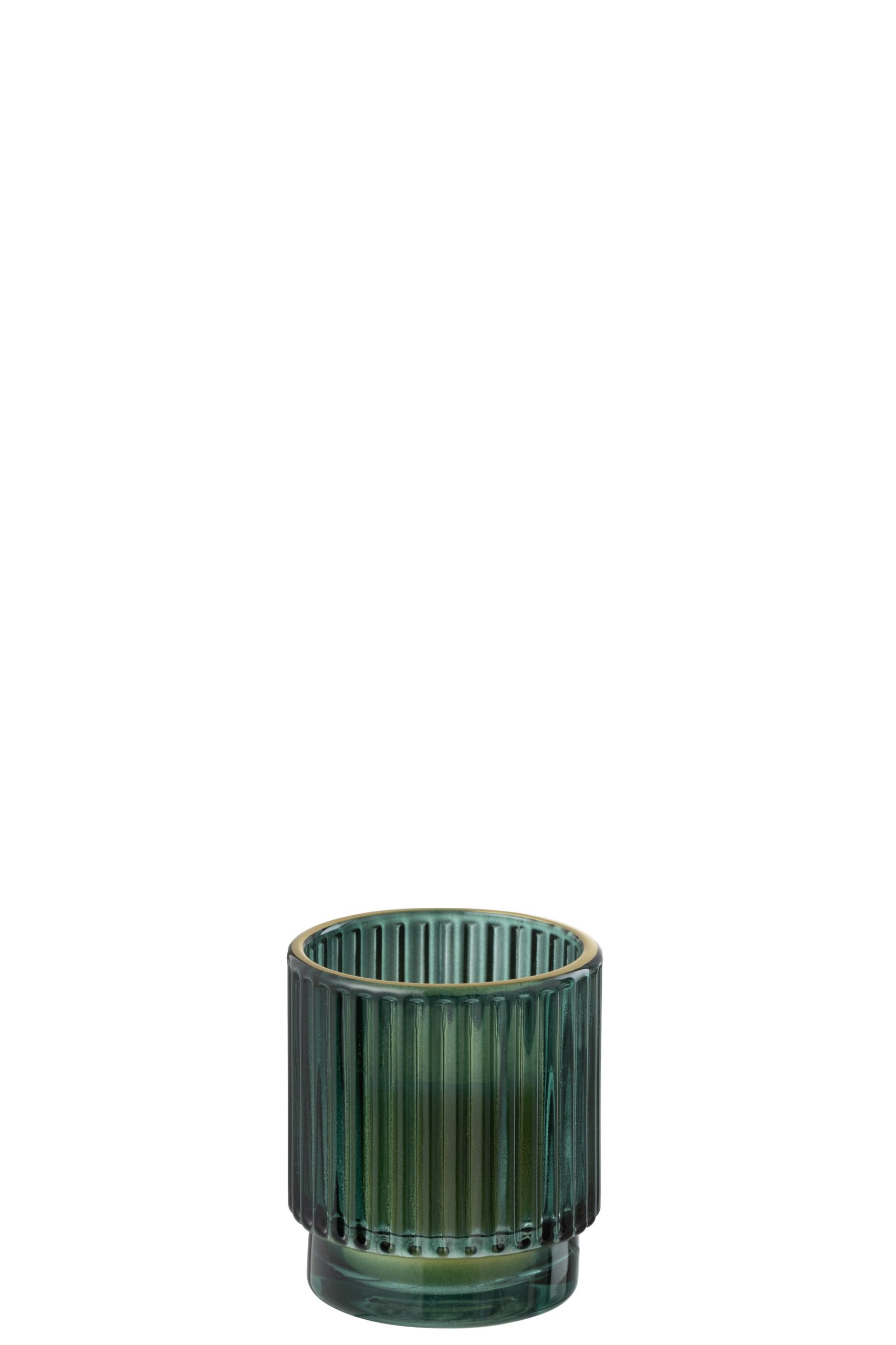 J-Line geurkaars Cedar Breeze - was - groen - small - 19U