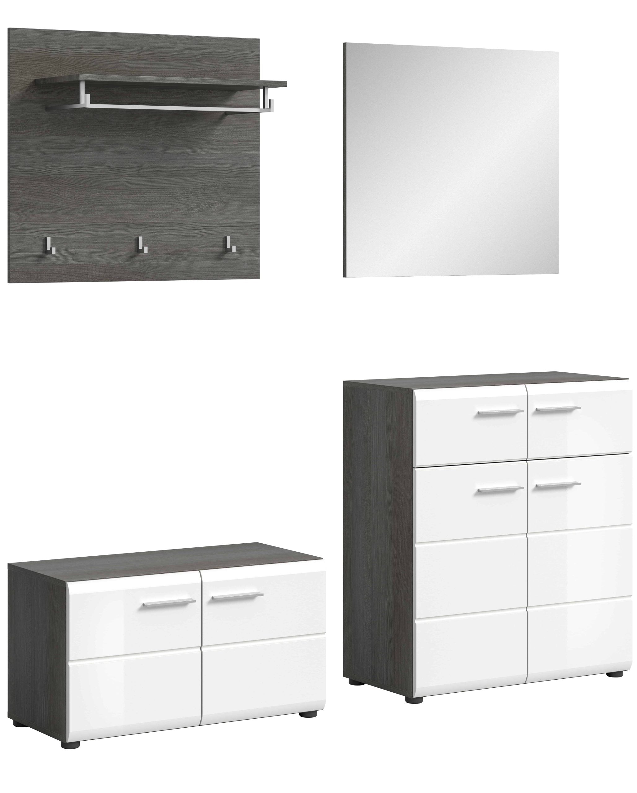 Furnilux Salsa Garderobe / Salsa Entree Meubelset - 192cm x 175cm x 37