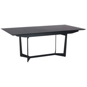 Furnhouse uitschuifbare eettafel Tokyo – Zwart – 200/250×100 cm Furnhouse uitschuifbare eettafel Tokyo – Zwart – 200/250×100 cm