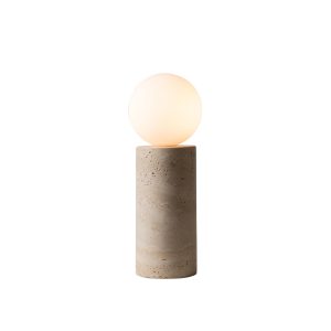 it's about RoMi tafellamp Tivoli – wit – Ø12cm