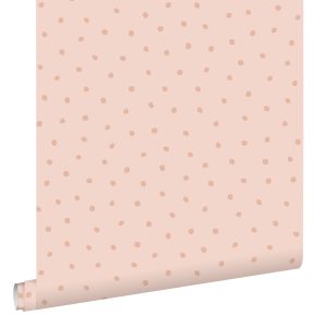 ESTAhome behang stippen roze – 53 cm x 10.05 m – 139723 ESTAhome behang stippen roze – 53 cm x 10.05 m – 139723