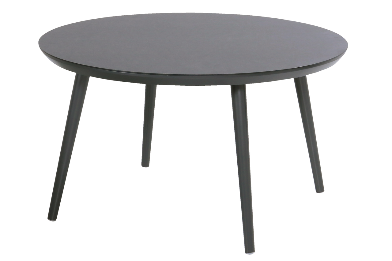 Hartman Tuintafel Sophie Studio - Donkergrijs Kunststof/Aluminium - Ø1