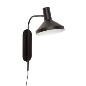 Hübsch wandlamp Studio – ijzer – 23x43xh56cm, e27