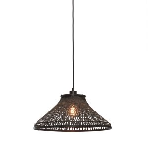 GOOD&MOJO hanglamp Tahiti – zwart – Ø45cm GOOD&MOJO hanglamp Tahiti – zwart – Ø45cm