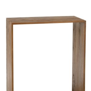 J-Line wandrek Kubus – hout – bruin J-Line wandrek Kubus – hout – bruin