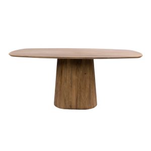 Giga Living Eettafel Wave Centro – Deens Ovaal Zand Hout – 180cm
