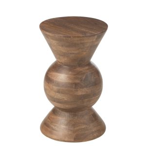 J-Line bijzettafel Candy – hout – bruin J-Line bijzettafel Candy – hout – bruin