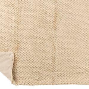 J-Line deken – polyester – beige
