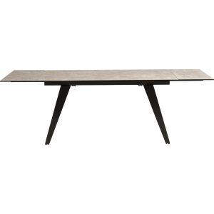 Kare Design Uitschuifbare eettafel Amsterdam Dark 160(40+40)x90cm