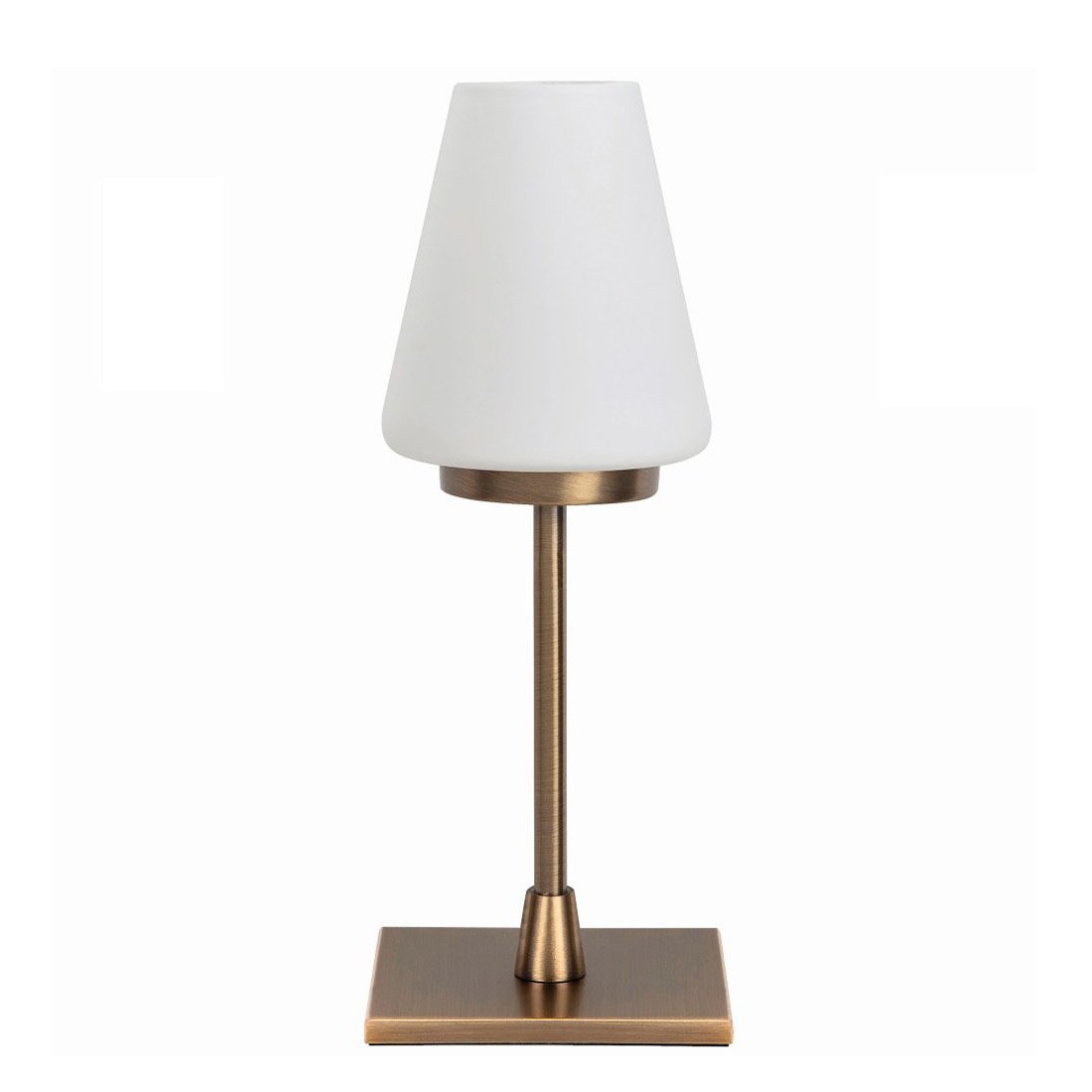 Highlight tafellamp Oscar - 1 lichts - 10 x 27 cm - brons