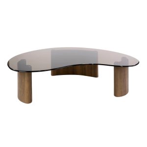 Giga Living Salontafel Tinto – Organisch Brons Glas – 130x100x35cm Giga Living Salontafel Tinto – Organisch Brons Glas – 130x100x35cm