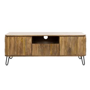 Giga Meubel Tv-meubel Wave – Naturel Hout – 135x40x50cm