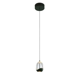 Highlight hanglamp Clear – 1 lichts – 13 x 155 cm – helder zwart Highlight hanglamp Clear – 1 lichts – 13 x 155 cm – helder zwart