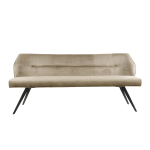 Giga Meubel Eetkamerbank Pull – Champagne Velvet – 188x53x84cm