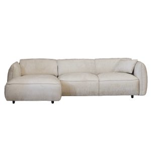 Giga Meubel Chaise Longue Links Lyon – Beige – Stof/Textiel – 265x160x Giga Meubel Chaise Longue Links Lyon – Beige – Stof/Textiel – 265x160x