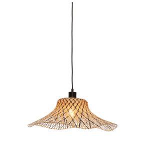 GOOD&MOJO hanglamp Ibiza – bruin – Ø50cm GOOD&MOJO hanglamp Ibiza – bruin – Ø50cm