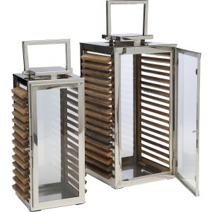 Kare Design Lantaarn Lamella (2/set)