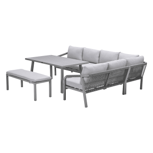 Garden Impressions lounge dining set Tarera taupe – 6-delig Garden Impressions lounge dining set Tarera taupe – 6-delig