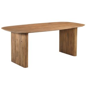 Giga Meubel Eettafel Juro – Deens Ovaal – Mangohout – 200cm Giga Meubel Eettafel Juro – Deens Ovaal – Mangohout – 200cm