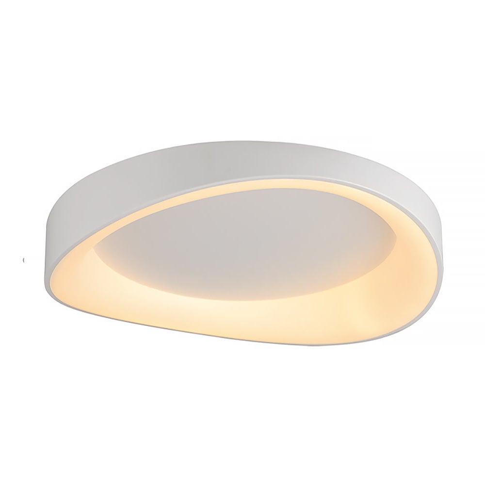 Freelight plafondlamp Duna - 1 lichts - 47.5 x 10.5 cm - wit