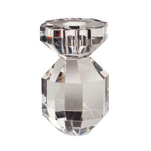Hübsch kandelaar Gem – kristal – ø7xh11cm Hübsch kandelaar Gem – kristal – ø7xh11cm