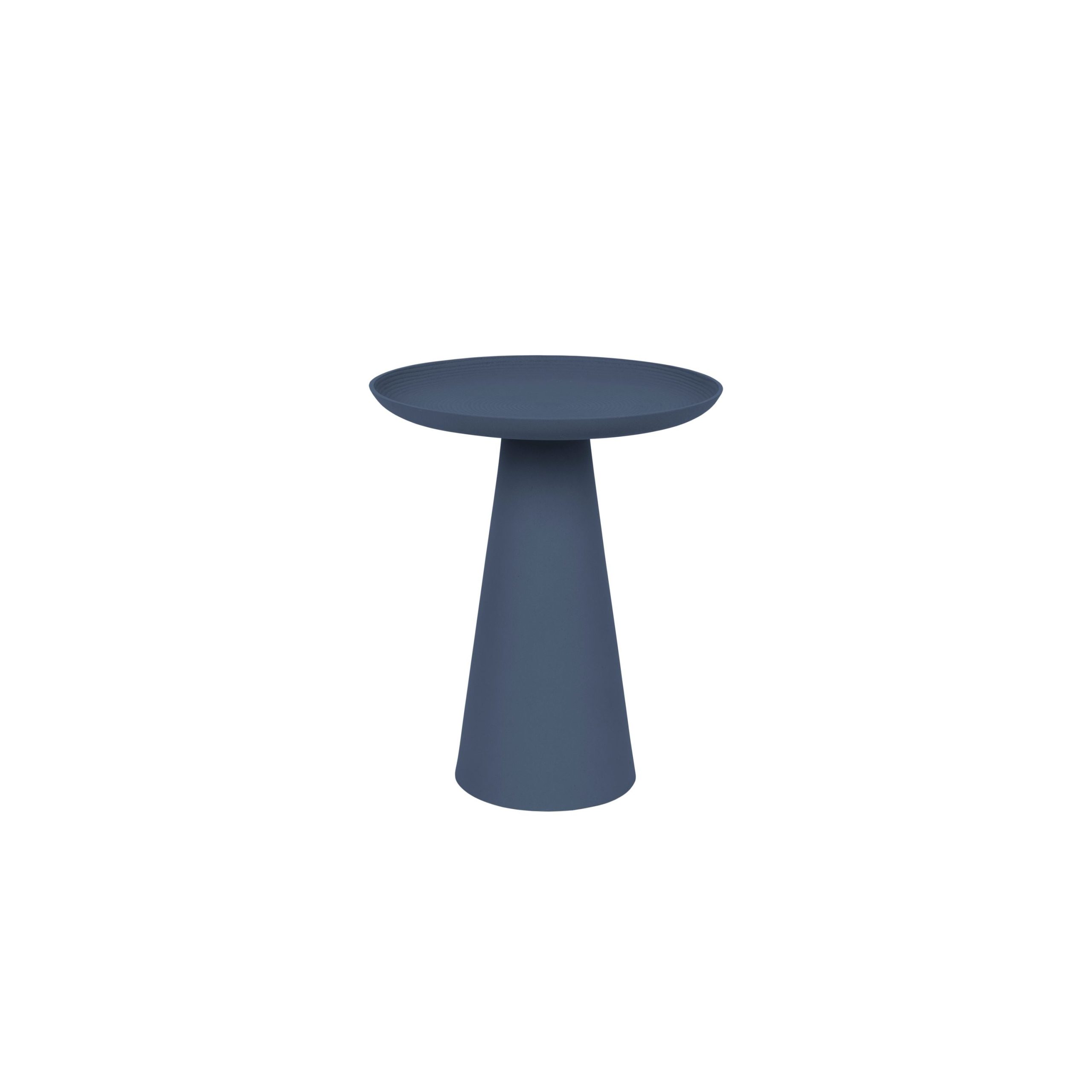 Housecraft Living Ringar Bijzettafel Rond 34,5x34,5 cm Metaal Blauw