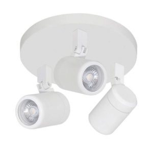 Highlight spot Rain – 3 lichts – 25 x 15 cm – wit