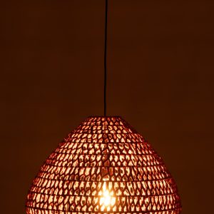 J-Line hanglamp Getwist – metaal – oranje J-Line hanglamp Getwist – metaal – oranje