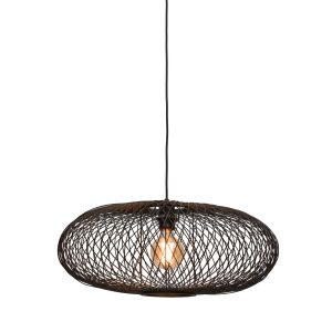 GOOD&MOJO hanglamp Cango – zwart – Ø60cm GOOD&MOJO hanglamp Cango – zwart – Ø60cm