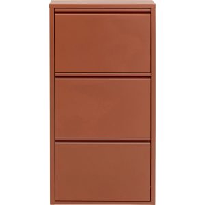 Kare Design Schoenenkast Caruso bruin 3 laden Kare Design Schoenenkast Caruso bruin 3 laden