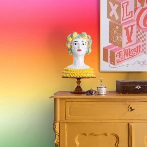 ESTAhome fotobehang kamerhoog dip dye kleurverloop regenboog kleuren – ESTAhome fotobehang kamerhoog dip dye kleurverloop regenboog kleuren –