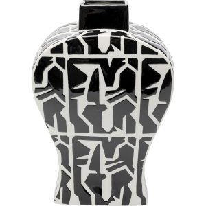 Kare Design Vaas Artistico zwart en wit
